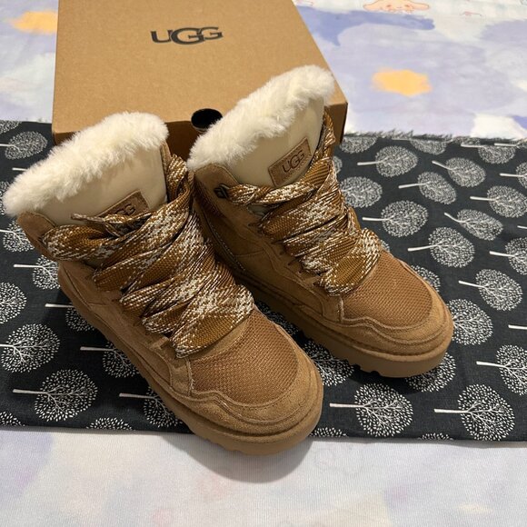 Brown Ugg High-Top Warm Boots - Picture 2 of 9